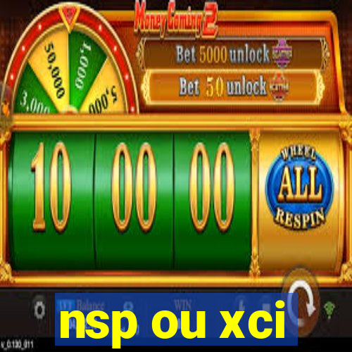 nsp ou xci